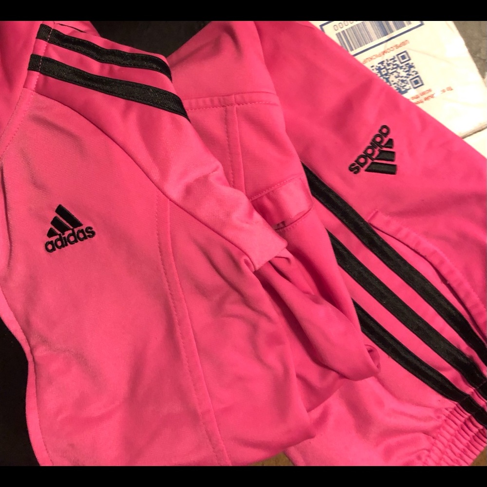 EUC Toddler Girl Adidas Set - Picture 2 of 5